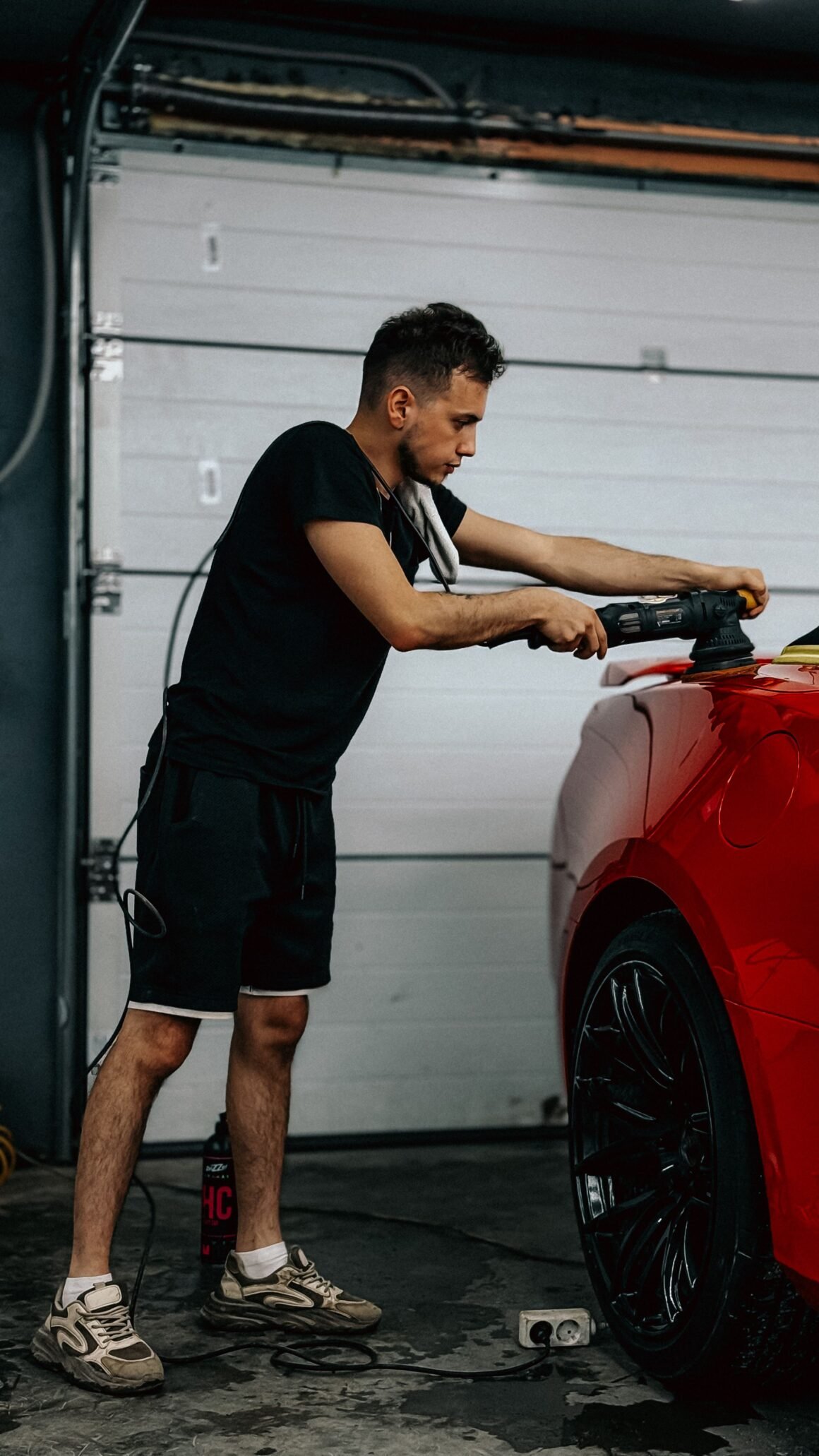 Professional car valeting in Chandlers Ford by GiroClean Auto Detailing showing a freshly detailed vehicle with a polished exterior and spotless interior after a full valet service.