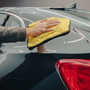Professional ceramic coating application in Hythe by GiroClean Auto Detailing
