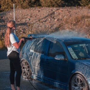 Professional car valeting in Locks Heath by GiroClean Auto Detailing showing a professionally cleaned vehicle with a polished exterior, spotless interior and showroom-quality finish.